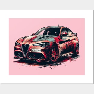 Alfa Romeo Giulia Posters and Art